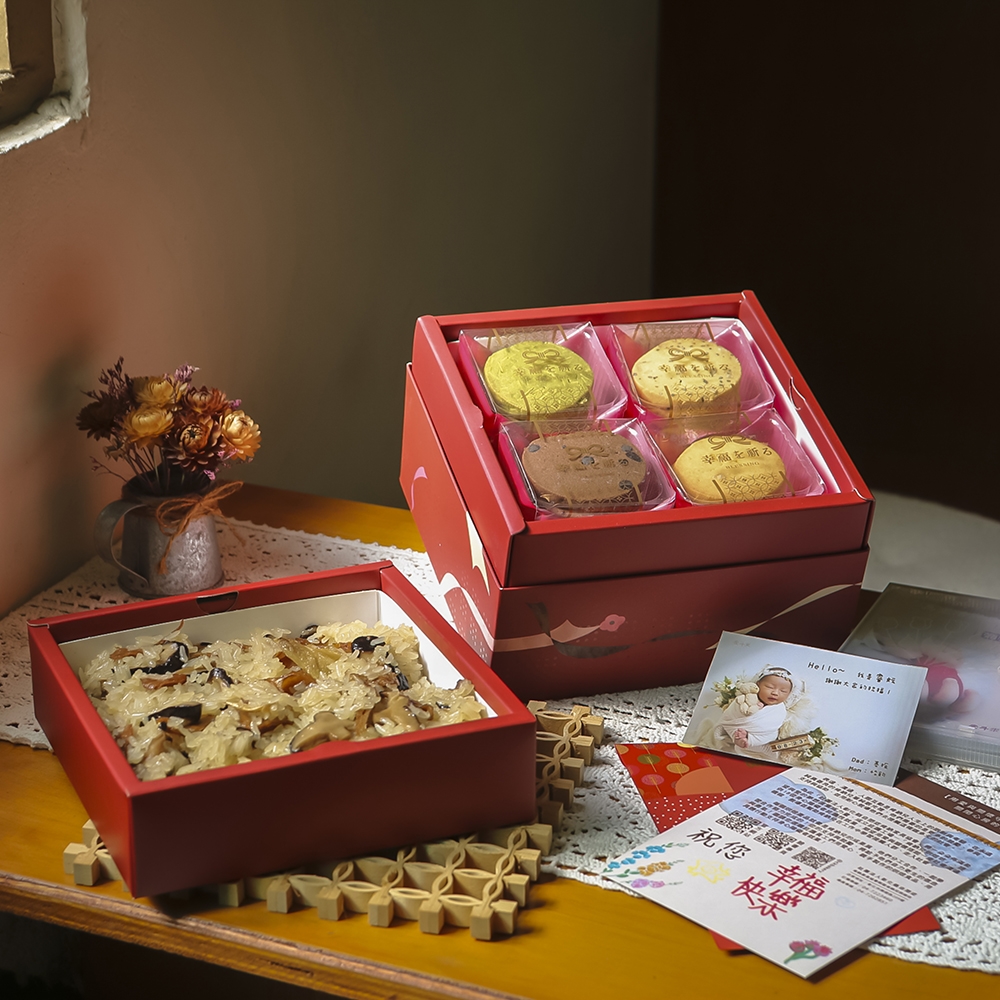 雙層公益餅乾雙享禮盒